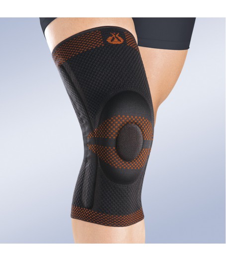 Orliman - 彈性支撐韌帶護膝(9104) | 矽膠墊|加強橫向彈性